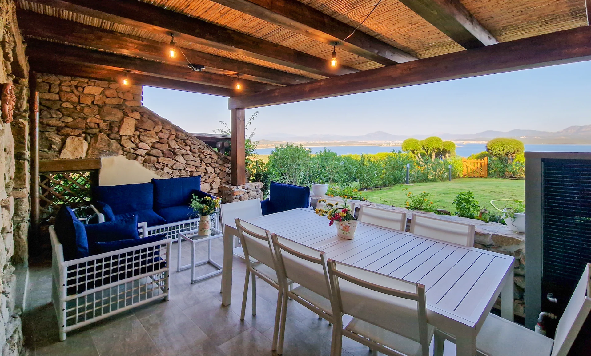 La veranda, luce del mattino